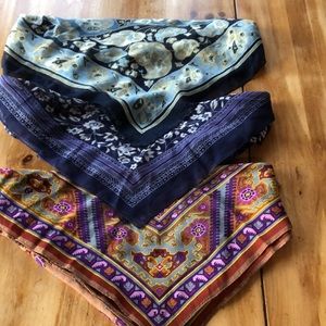 Trio of Scarves